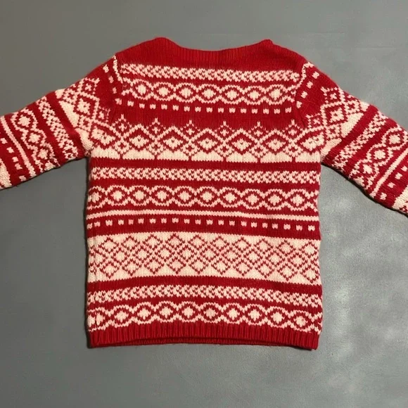 Eddie Bauer Wool and Angora Rabbit Christmas Sweater - Picture 3 of 5